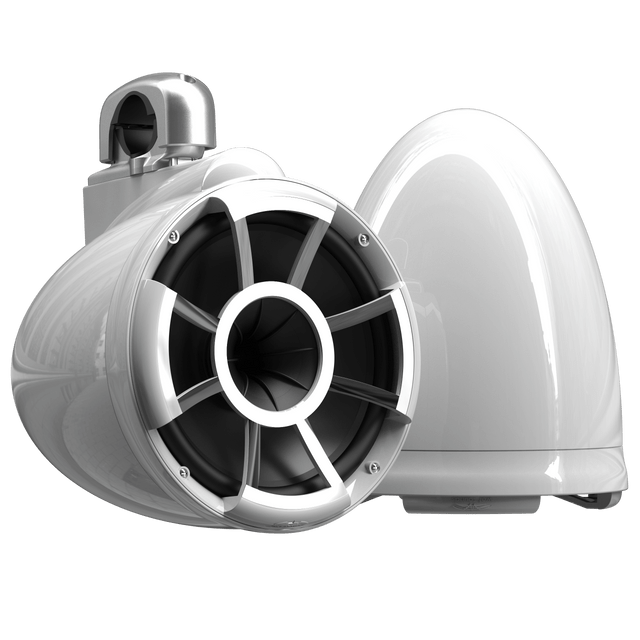 Wet Sounds REV10™ White V2 | Revolution Series 10" White Tower Speakers