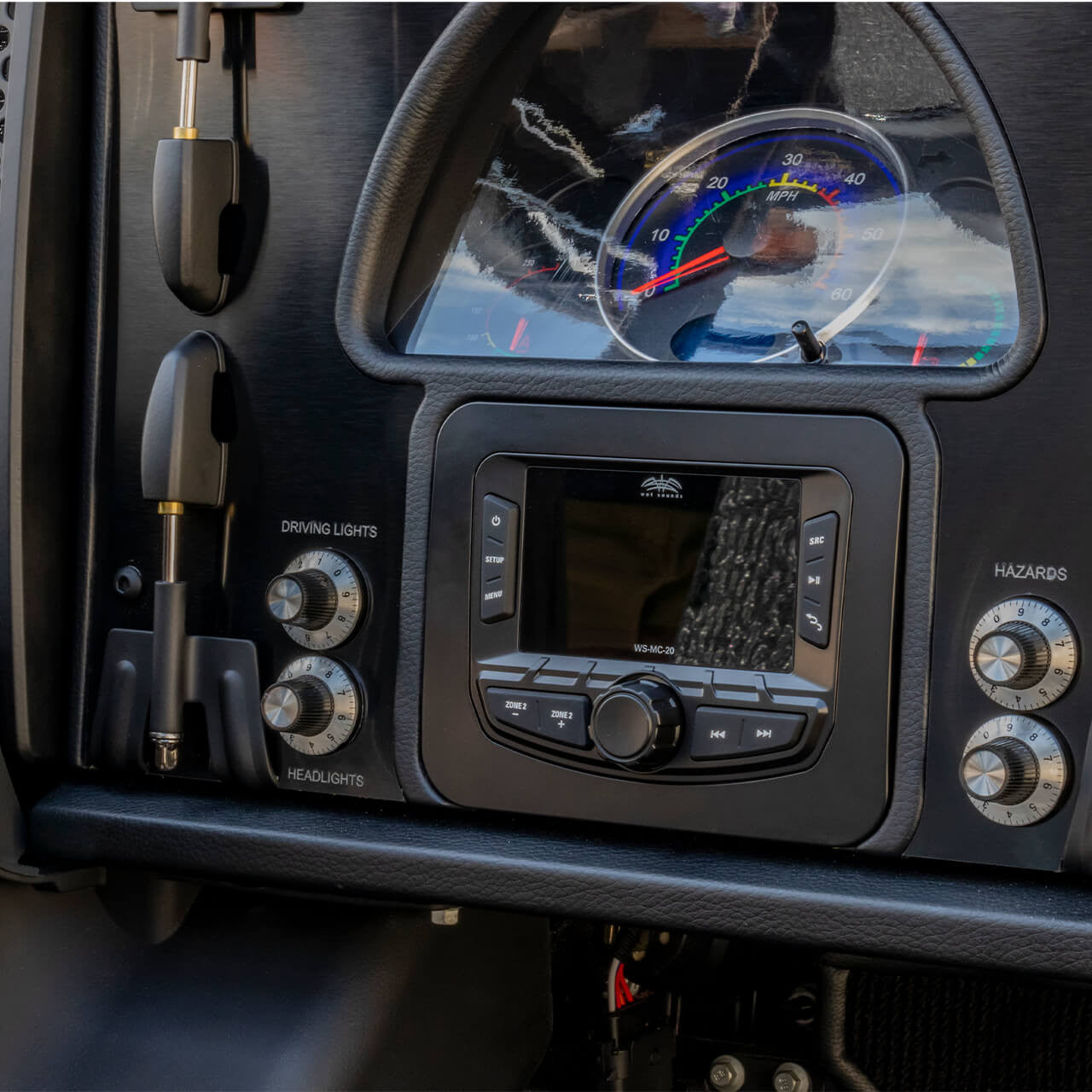 Wet Sounds WS-MC-20 Marine digital media receiver with Bluetooth® (does not play CDs)