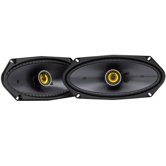 Kicker 50CSC4104 - 4x10" Drop-In Coaxial Speakers, Pair, 4-Ohm
