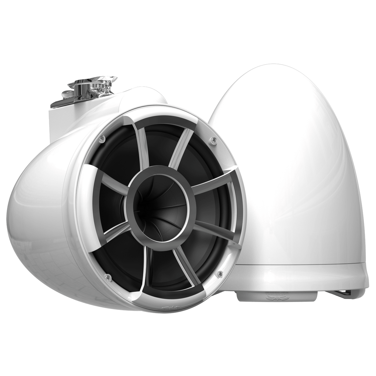 Wet Sounds REV10™ White V2 | Revolution Series 10" White Tower Speakers