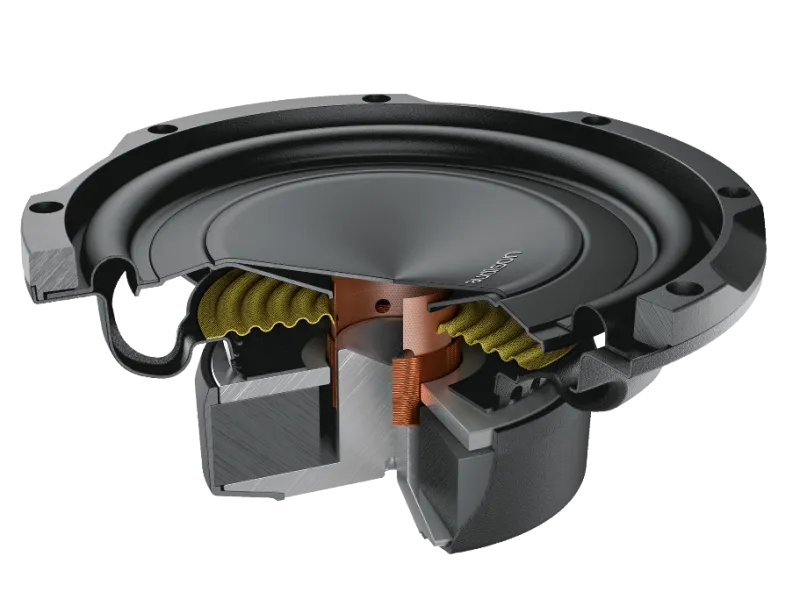 Audison APS 8 D Subwoofer Driver | 500 W Peak Power | 200 mm | 4 + 4 ohm
