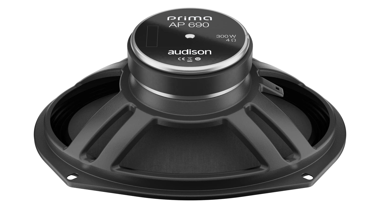 Audison AP 690 Woofer | 300 W Peak Power | 6″ x 9″ | 4 ohm