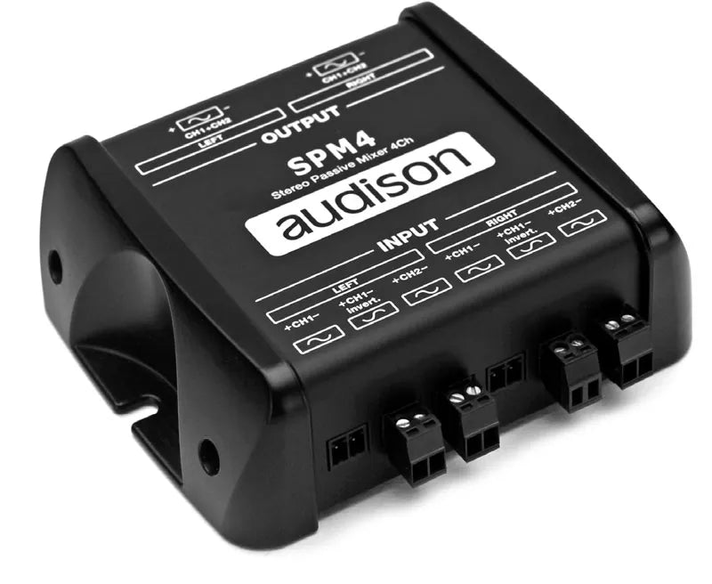 Audison SPM4 Accessories | Stereo passive mixer