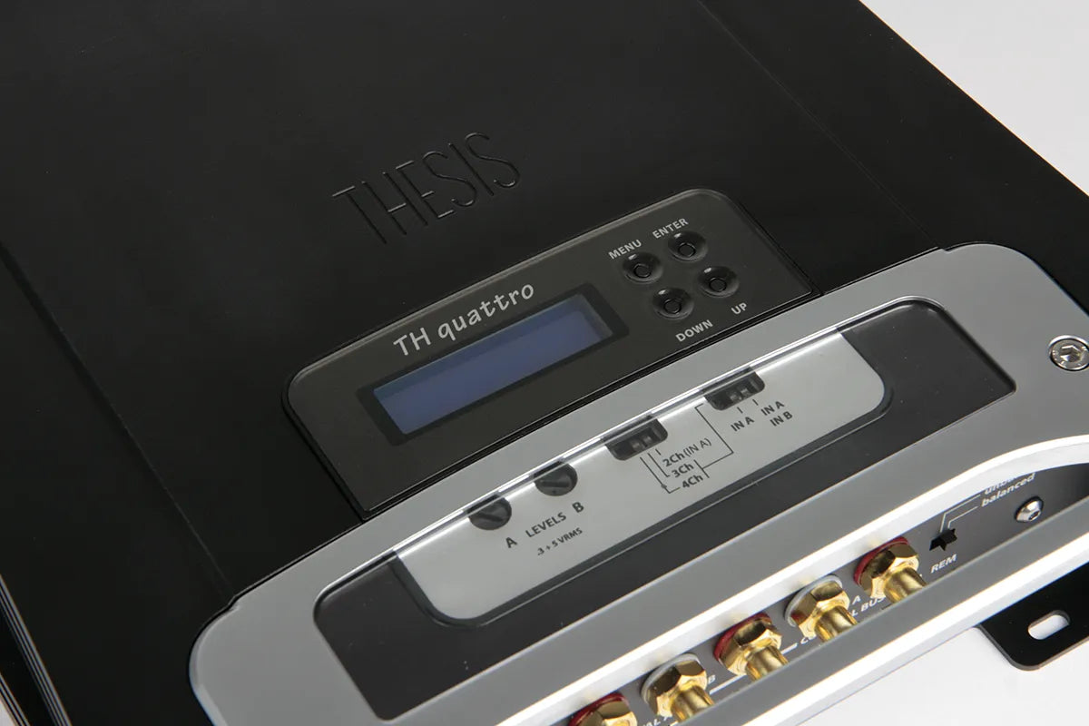 Audison TH quattro Amplifier | 1040 W total power | 4 x 260 W @ 2ohm | A-class