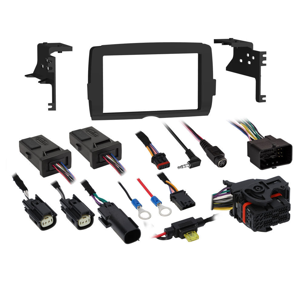 Metra Radio Install Kit for L-Shaped Designs - Harley Davidson