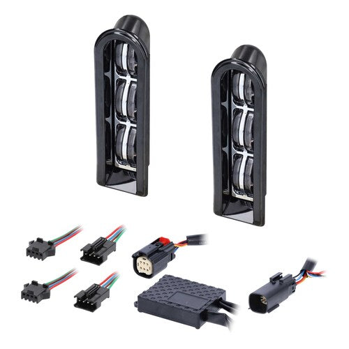 Saddle Tramp Harley Davidson Keystone FL Touring Fender Fill Lights - 14-Up