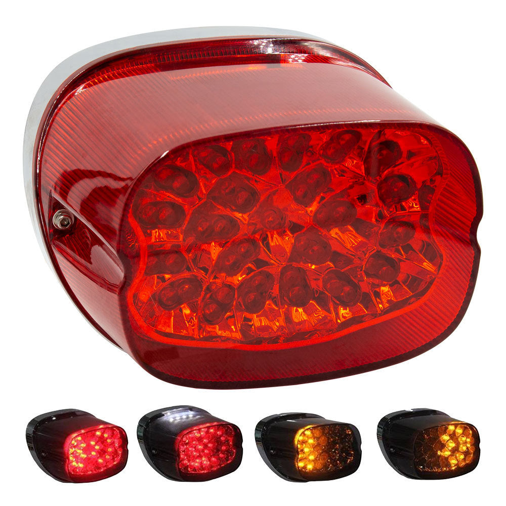 Saddle Tramp BC-HDTL3 Red Replacement Tail Light withTurn Signals - Harley Davidson 1999-2016