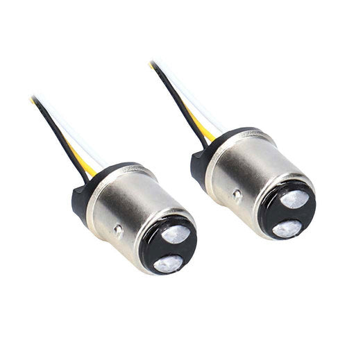 Saddle Tramp BC-PC1157A Amber LED Turn Signal/Running Lights with Smoke Lens - 3.25"