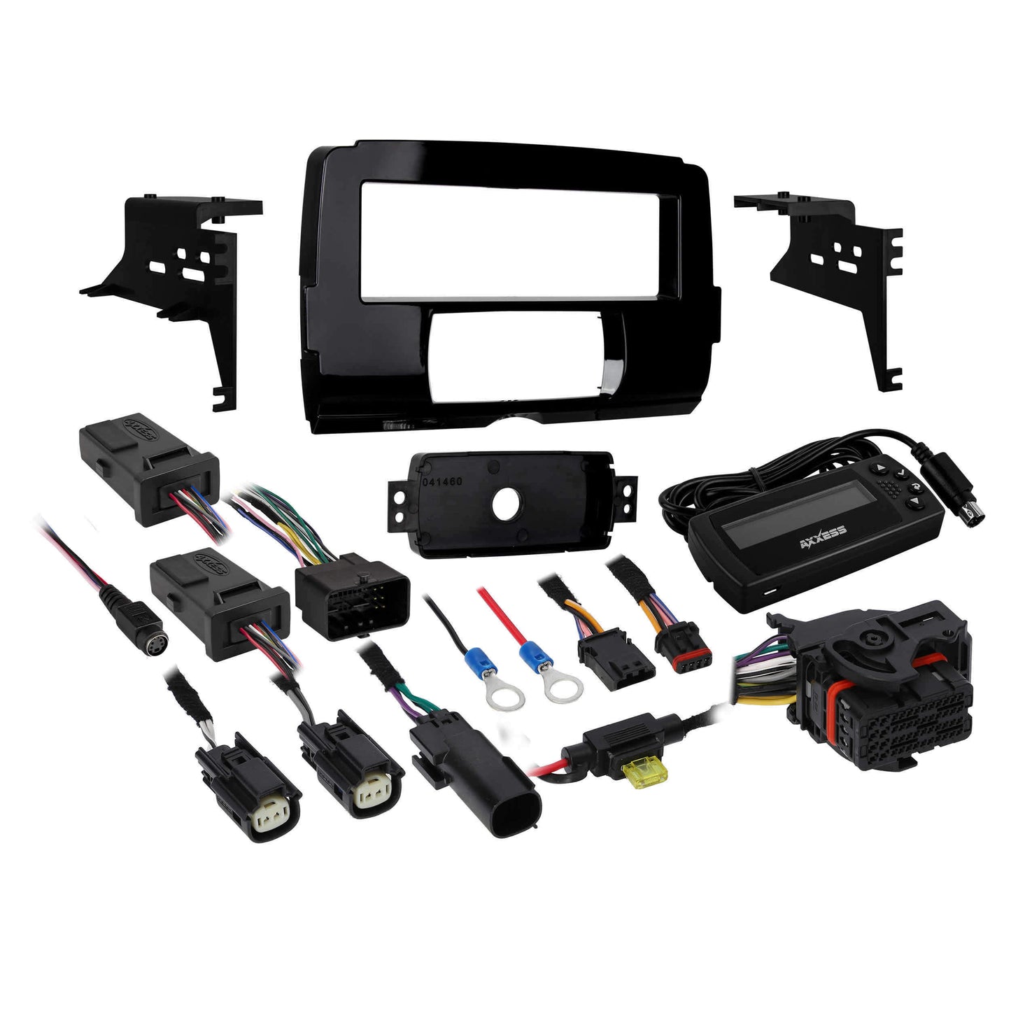 Saddle Tramp Radio Install Kit Single DIN - Harley Davidson Police Package