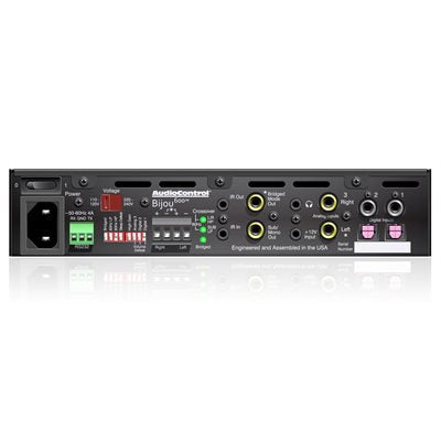 AudioControl 2 Channel Amp 2x100 w / Preamp VC (120v) BIJOU600