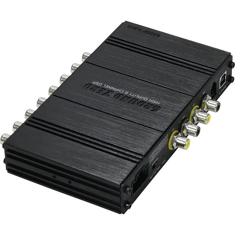 GROUND ZERO GZDSP 4-8XII 8-channel digital signal processor, GZDSP RE,4-8XII-S, GZDSP BTS-4-8XII, GZDSP REMOTE PRO X