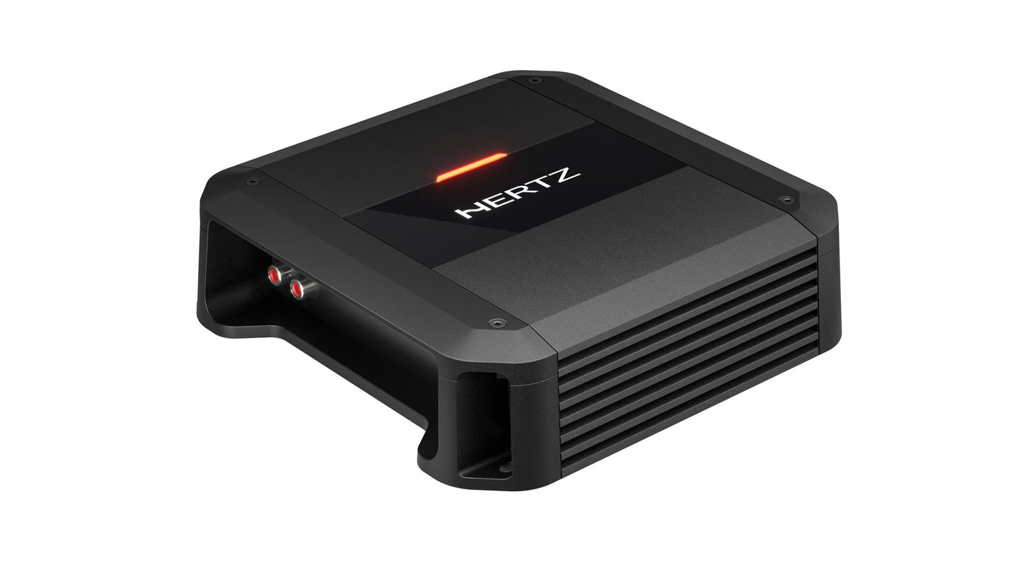 Hertz DP 1.500 D-Class Mono Bass Amplifier 5 00 WRMS x 1 at 2Ω