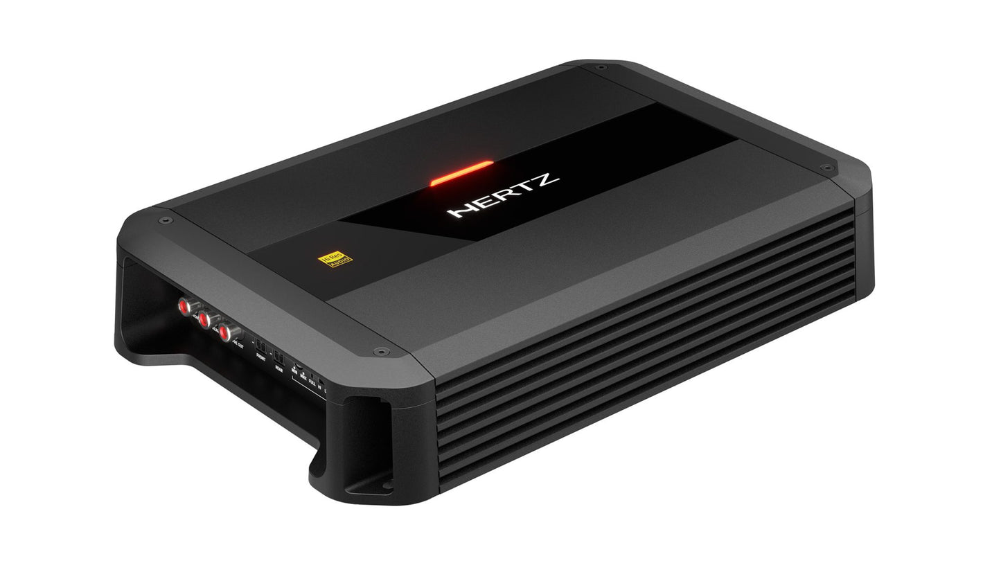 Hertz DP 4.300 D-Class 4 Channel Amplifier 1 0 5 WRMS x 4 at 2Ω