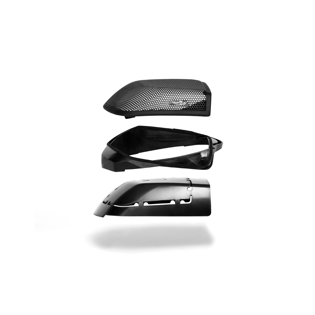 Aquatic AV Batwing Ultra RGB Speaker & Amp Kit For Harley 1998-2013