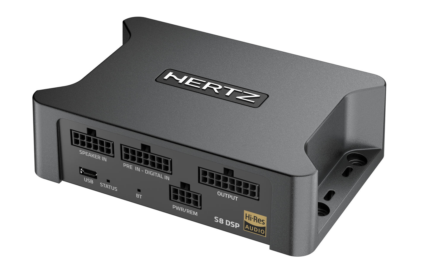 Hertz S8 DSP | Ultra Compact Digital Processor 6 in + digital coax in & 8 outputs