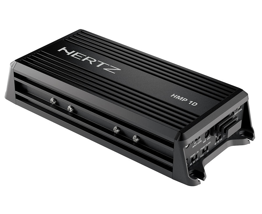 Hertz HMP 1D D- Class Mono Bass Amplifier 250 WRMS x 1 at 2Ω (IP64 rated)