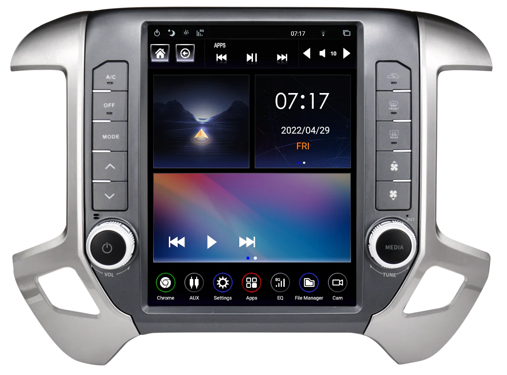 Linkwell 14-18 Chevy Silverado/GMC Sierra Generation 5 T-Style Radio