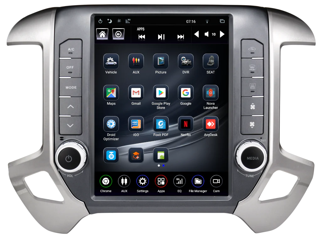 Linkwell 14-18 Chevy Silverado/GMC Sierra Generation 5 T-Style Radio