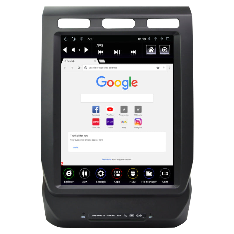 Linkwell Generation 4 T-Style Radio For Select Ford Trucks