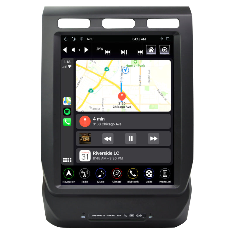 Linkswell GEN IV T-Style Radio 12.1" Android Tablet Multimedia Center