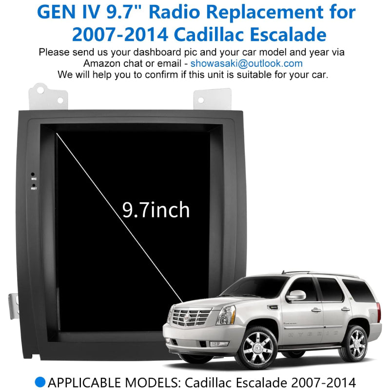 Linkswell 07-14 Cadillac Escalade Gen 4 T-Style Radio