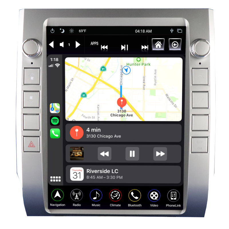 Linkwell 14-Up Toyota Tundra Generation 4 T-Style Radio