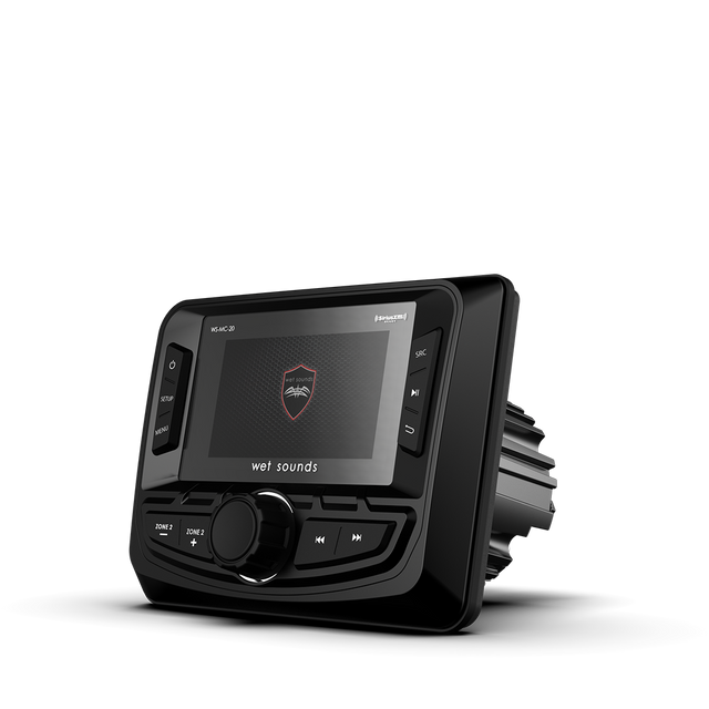 Wet Sounds WS-MC-20 Marine digital media receiver with Bluetooth® (does not play CDs)