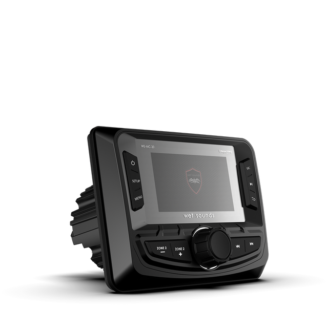 Wet Sounds WS-MC-20 Marine digital media receiver with Bluetooth® (does not play CDs)