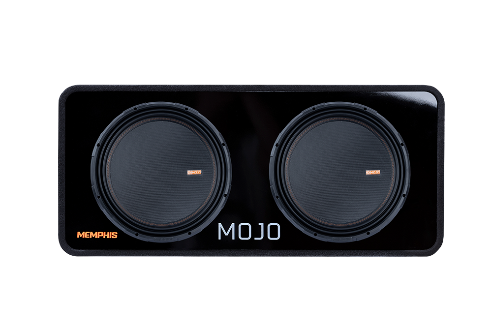 Memphis Audio MOJOE15D1 Dual 15" Loaded enclosure 1 ohm