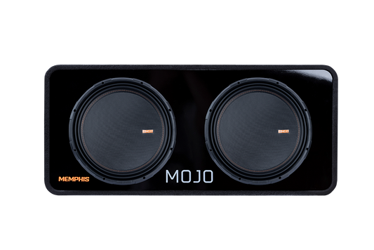 Memphis Audio MOJOE15D1 Dual 15" Loaded enclosure 1 ohm