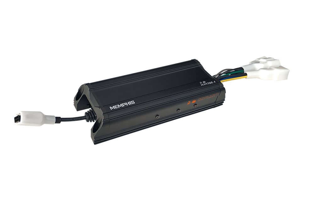 Memphis Audio MXA300.4 75x4 at 2 Ohm Powersports Amplifier
