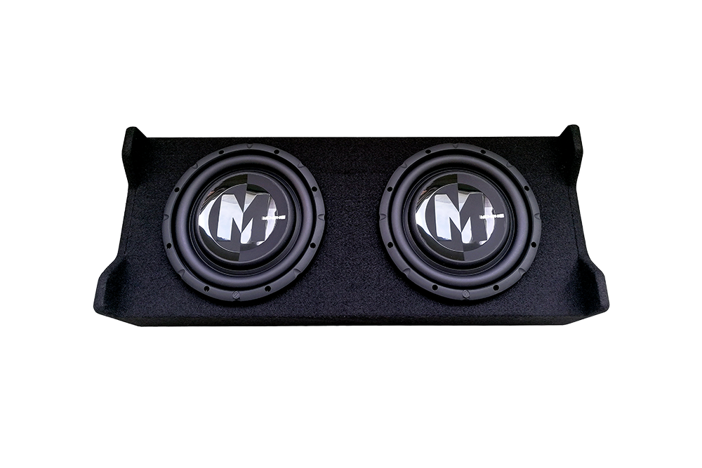 Memphis Audio PRXSE10D1 PR Shallow dual 10” enclosure 1 ohm