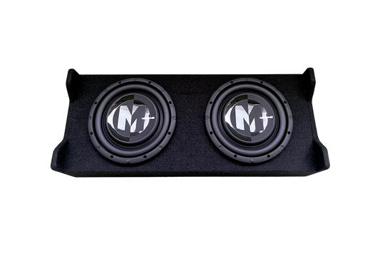 Memphis Audio PRXSE10D1 PR Shallow dual 10” enclosure 1 ohm