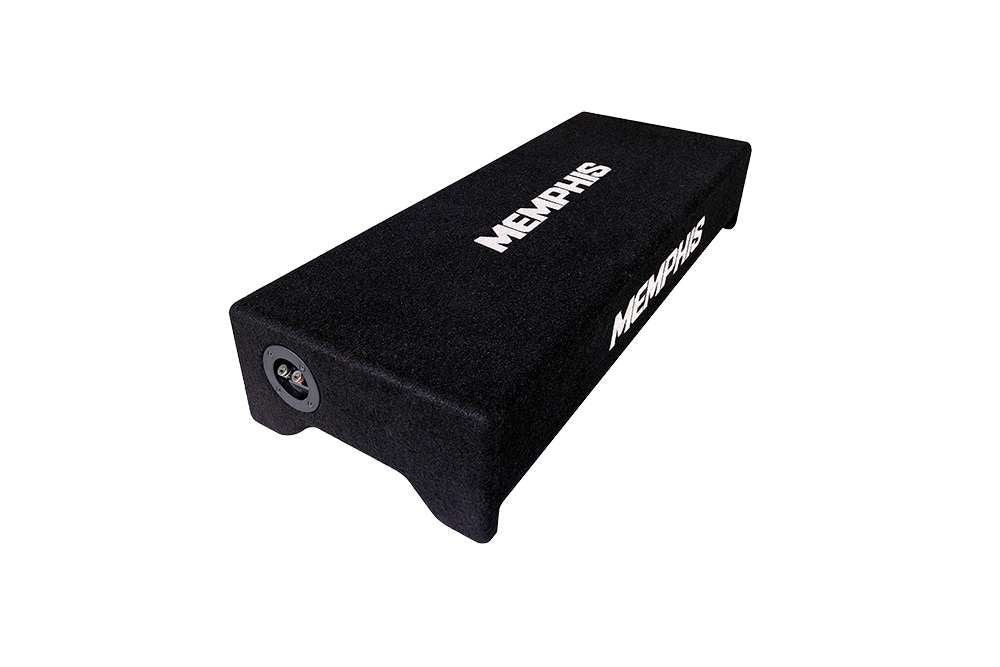 Memphis Audio PRXSE10D1 PR Shallow dual 10” enclosure 1 ohm