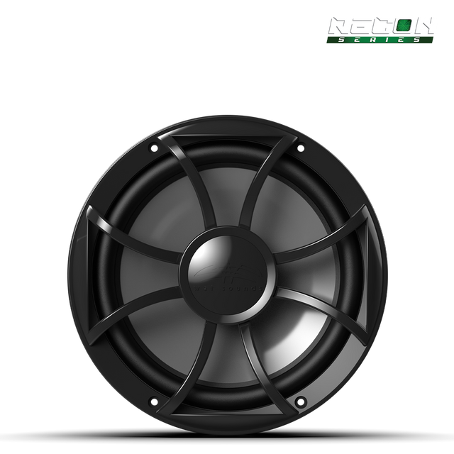 Wet Sounds RECON 10 FA-S/BG/XW-W | RECON™ Series 10-inch Free-Air Marine Subwoofer - 4Ω