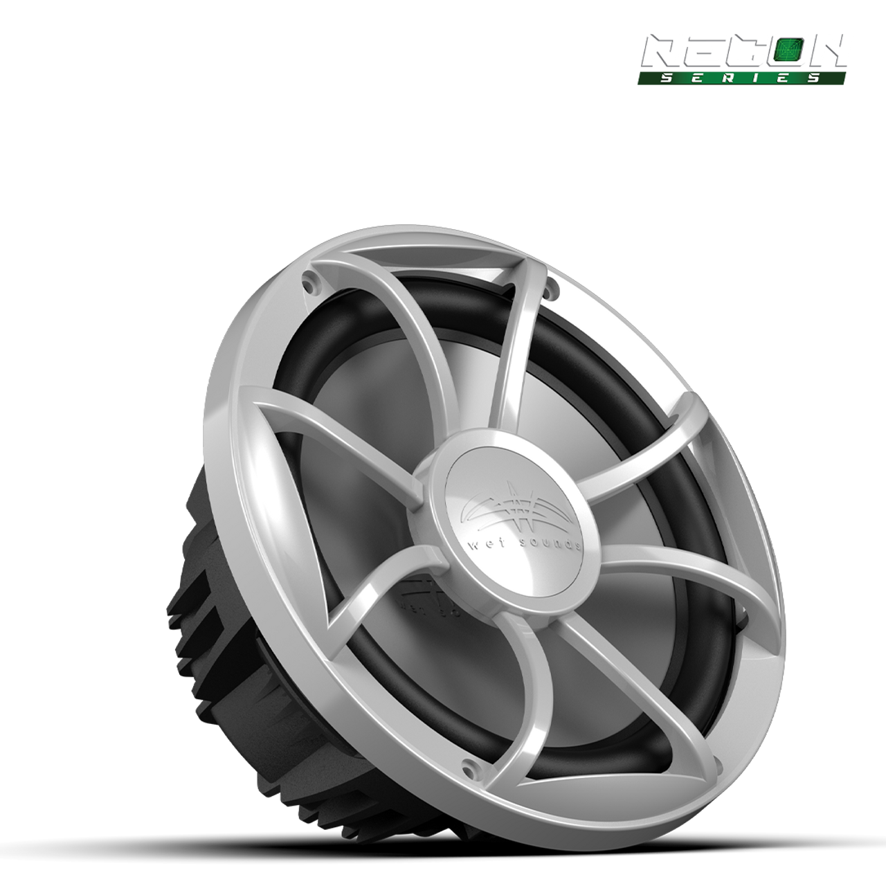 Wet Sounds RECON 10 FA-S/BG/XW-W | RECON™ Series 10-inch Free-Air Marine Subwoofer - 4Ω