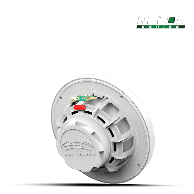 Wet Sounds RECON 6 XW-W RGB | RECON™ Series 6.5-inch High-Output Component Style Coaxial Speakers w/ RGB Grilles