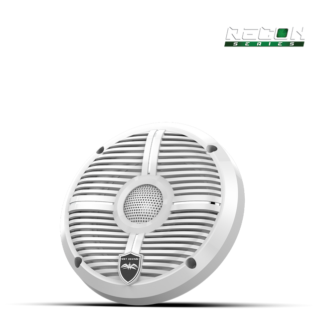 Wet Sounds RECON 6 XW-W RGB | RECON™ Series 6.5-inch High-Output Component Style Coaxial Speakers w/ RGB Grilles