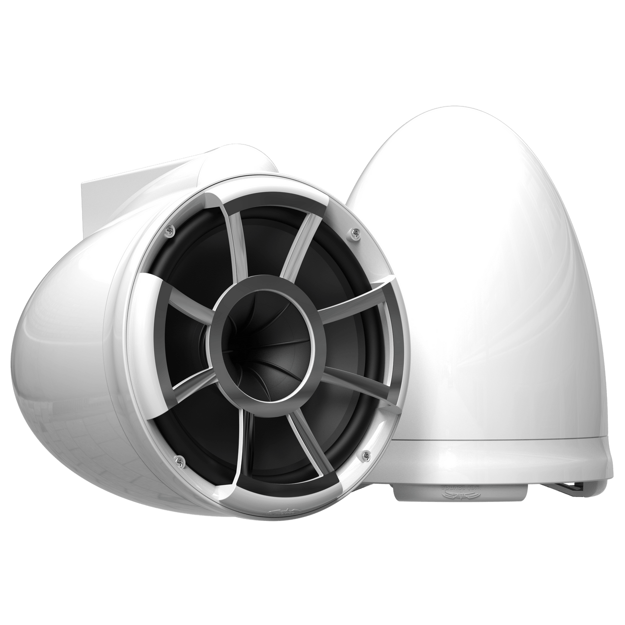 Wet Sounds REV10™ White V2 | Revolution Series 10" White Tower Speakers