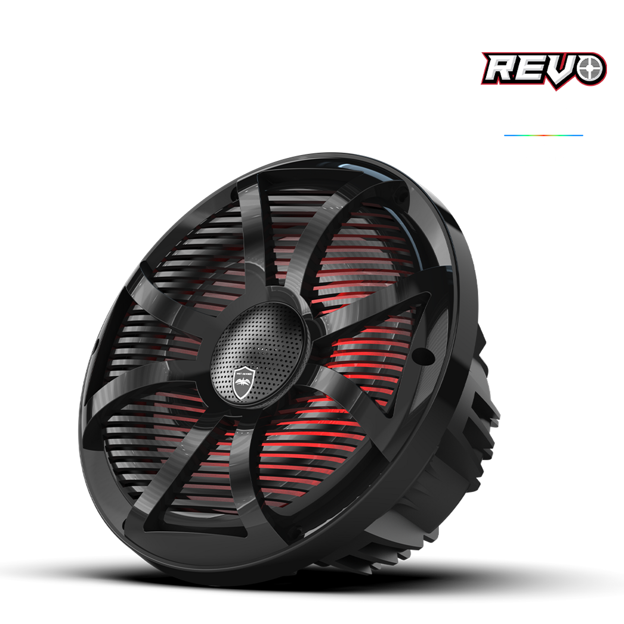 Wet Sounds REVO CX-10 SW-W S2 | REVO Series 10-inch High-Output Component Style Coaxial Speakers w/ SW-White RGB Grilles
