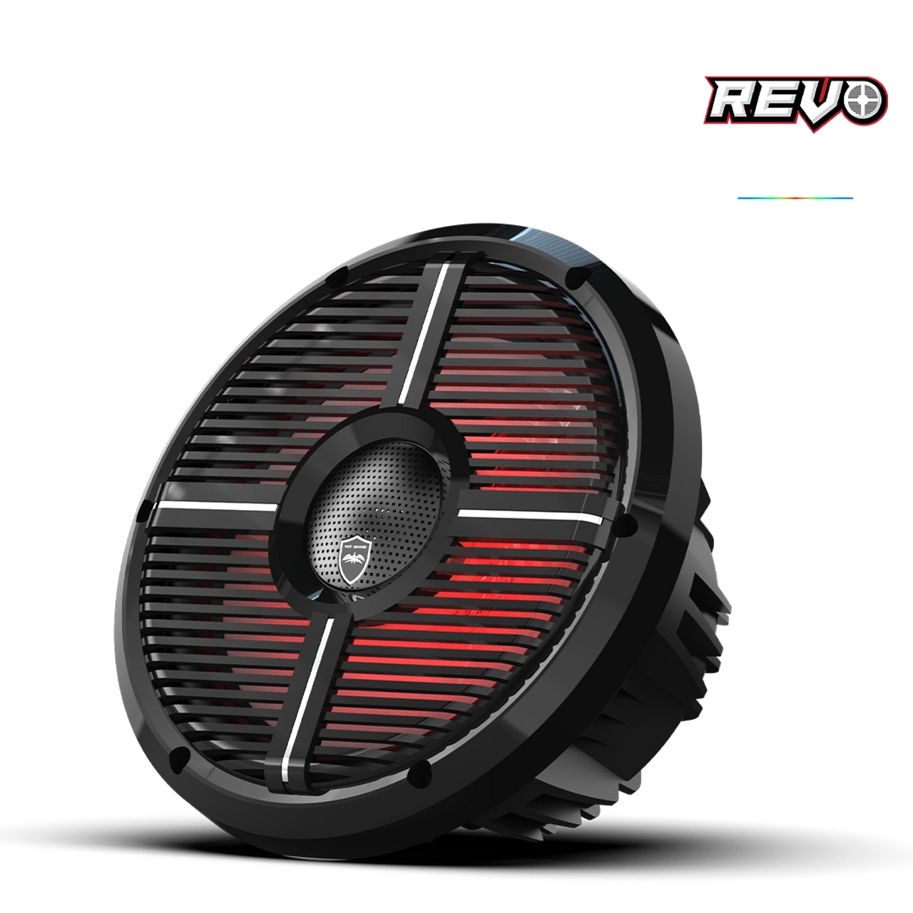 Wet Sounds REVO CX-10 XW-B S2 | REVO Series 10-inch High-Output Component Style Coaxial Speakers w/ RGB Grilles