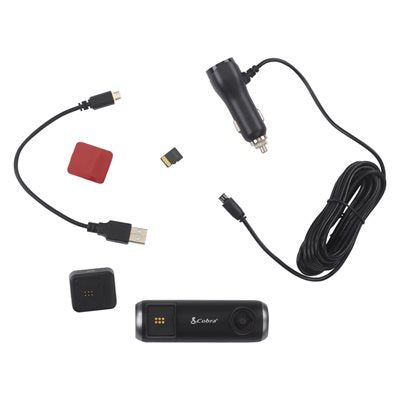 Cobra SC100 HD dash cam with GPS, Bluetooth®, and Wi-Fi