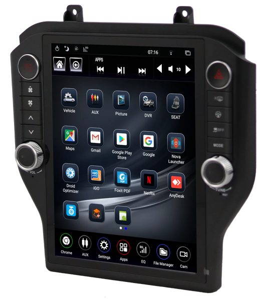 Linkswell 15-Up Ford Mustang Generation 5 T-Style Radio