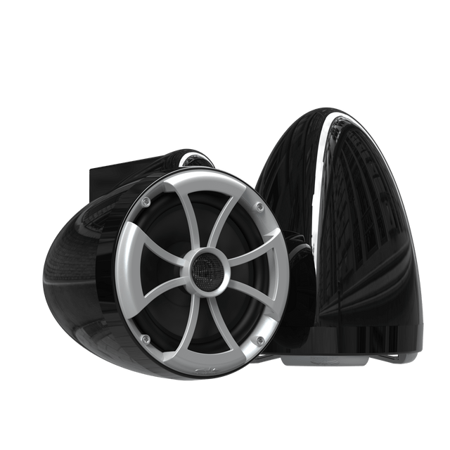 Wet Sounds ICON8™ Black V2 | ICON Series 8" Black Tower Speakers