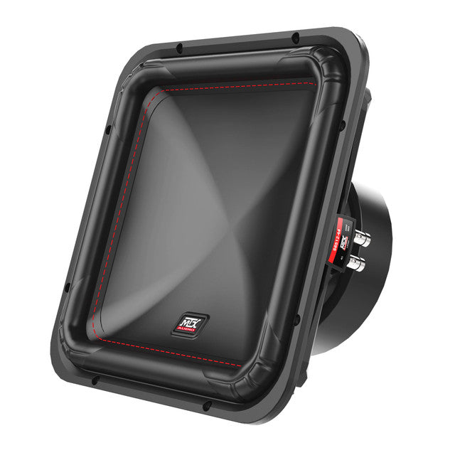 MTX Audio S6512-44 S65-Series Square 12" 500W RMS Dual 4-Ohm Subwoofer