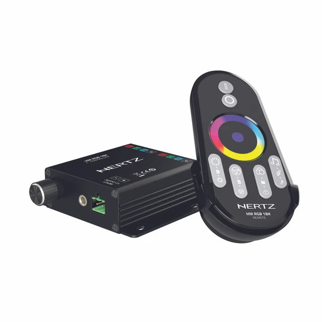 Hertz HM-RGB-1-BK Marine RGB LED Controller with RF Remote Control