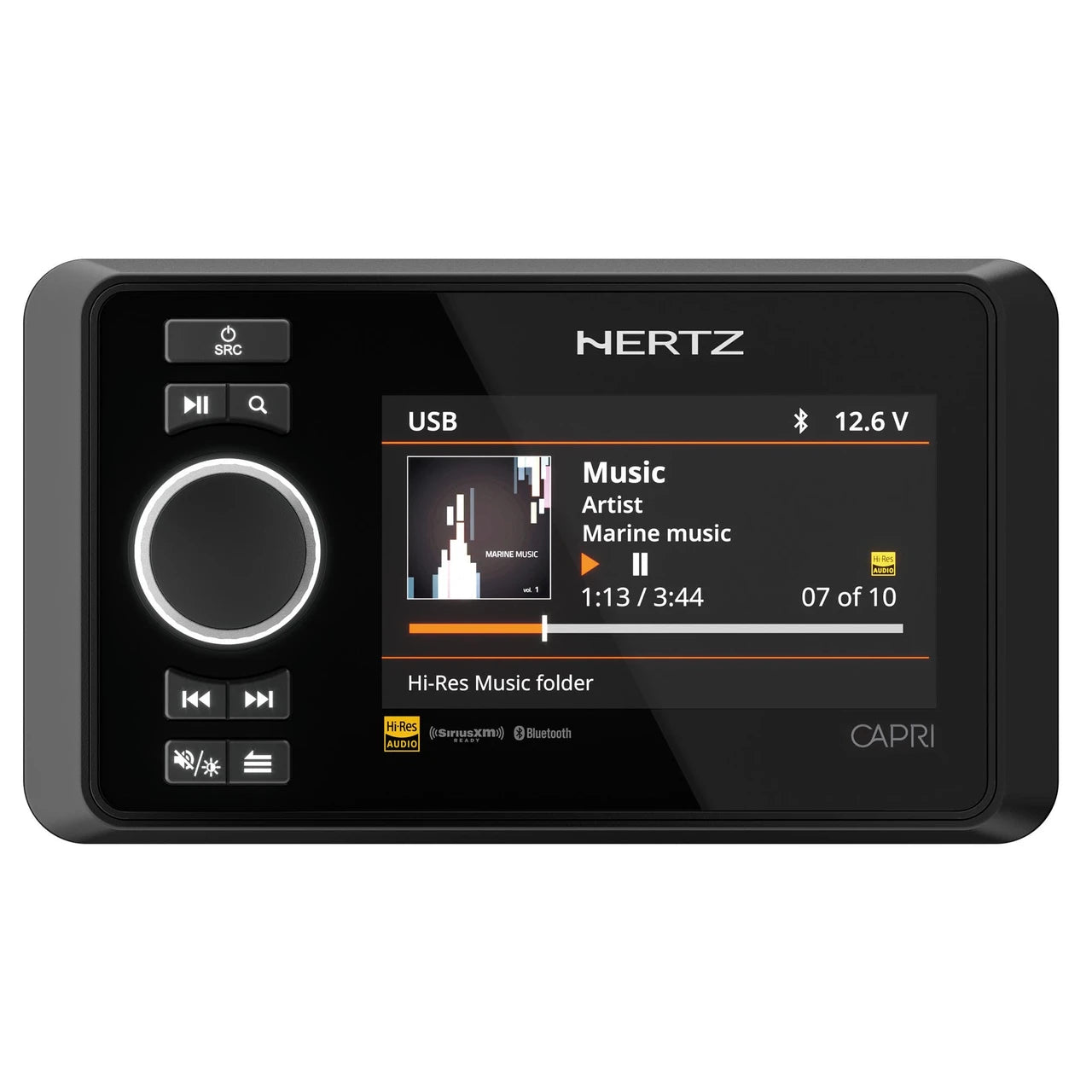 Hertz Marine Capri HD1 Optional Remote Control with Display for Capri