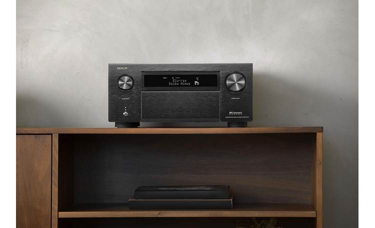 Denon AVR-A1H 15.4-channel home theater receiver with Dolby Atmos®, Bluetooth®, Apple AirPlay® 2, and Amazon Alexa compatibility