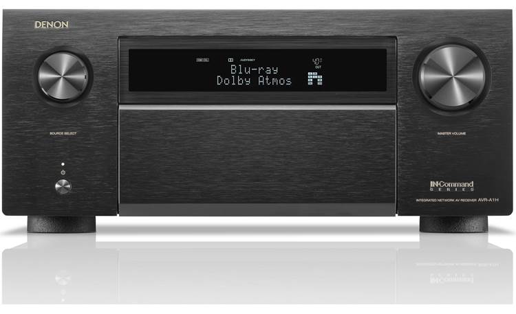 Denon AVR-A1H 15.4-channel home theater receiver with Dolby Atmos®, Bluetooth®, Apple AirPlay® 2, and Amazon Alexa compatibility