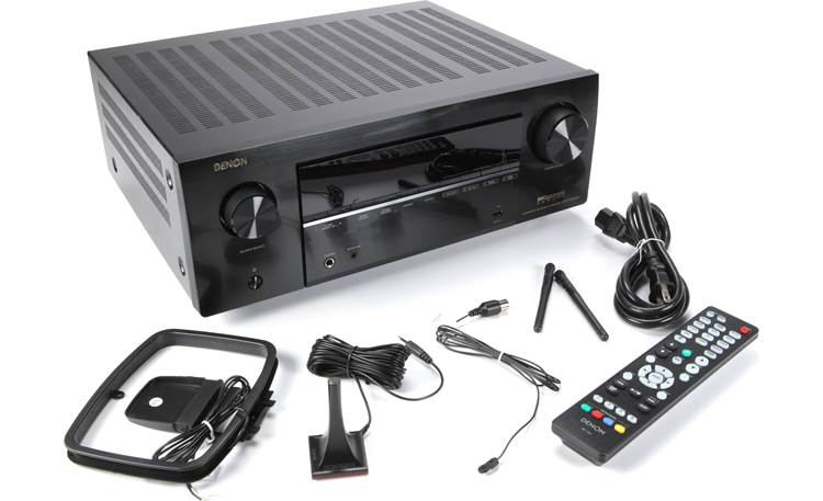 Denon AVR-X3800H 9.4-channel home theater receiver with Dolby Atmos®, Bluetooth®, Apple AirPlay® 2, and Amazon Alexa compatibility